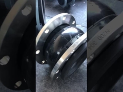 DN15-DN4000 Bụi Flexural Goma Expansion Joint với hỗ trợ van và 304 Flange
