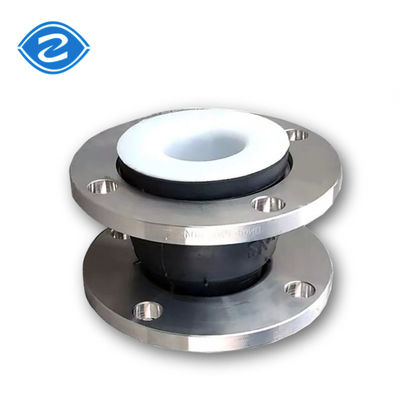 Khẳng Ss304 Flange Epdm Ptfe Linered cao su Expansion Joint cho 1.0 2.5 MPa công việc căng thẳng