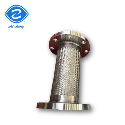 SS304 Flange Joint Corrugated Stainless Steel Metal Hose cho bể điều hòa không khí hơi nước DN32 DN3000mm