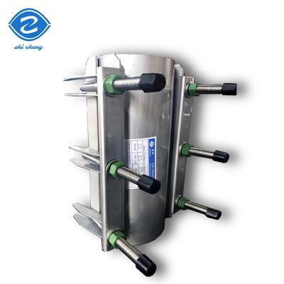 Clamp ống thép không gỉ Cấu trúc tấm Hiệu suất niêm phong hiệu quả cao Clamp hai ống sửa chữa ống dẫn Clamp sửa chữa nhanh và chặn rò rỉ của ống thép ống sắt đúc ống