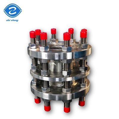 Ống lắp đặt cáp hai sợi dây chuyền nối linh hoạt Thép cacbon Thép tháo rời hợp nhất 304 316 Thép không gỉ Thép hai sợi dây chuyền tháo rời hợp nhất