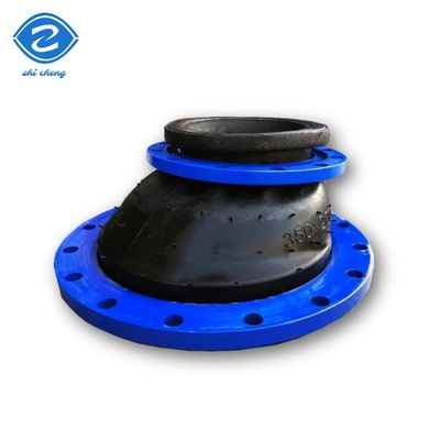 EPDM máy cắt giảm lập dị khớp mở rộng cao su DN200-DN350 thiết kế ngang đáy Máy cắt giảm lập trường lót PTFE cho đường ống hóa học