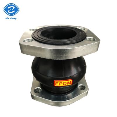 Khớp nối giãn nở cao su mặt bích kim cương, phụ kiện đường ống, bù DN450 DN100, đầu nối bi, EPDM, mặt bích đơn, hình cầu, ống thổi