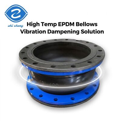 DN25-DN3000 linh hoạt ống mở rộng khớp cao su Hoàn toàn kết thúc niêm phong Flanged Bellows EPDM Single Sphere